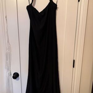 Reformation Alli Silk Dress (Black Size 2)